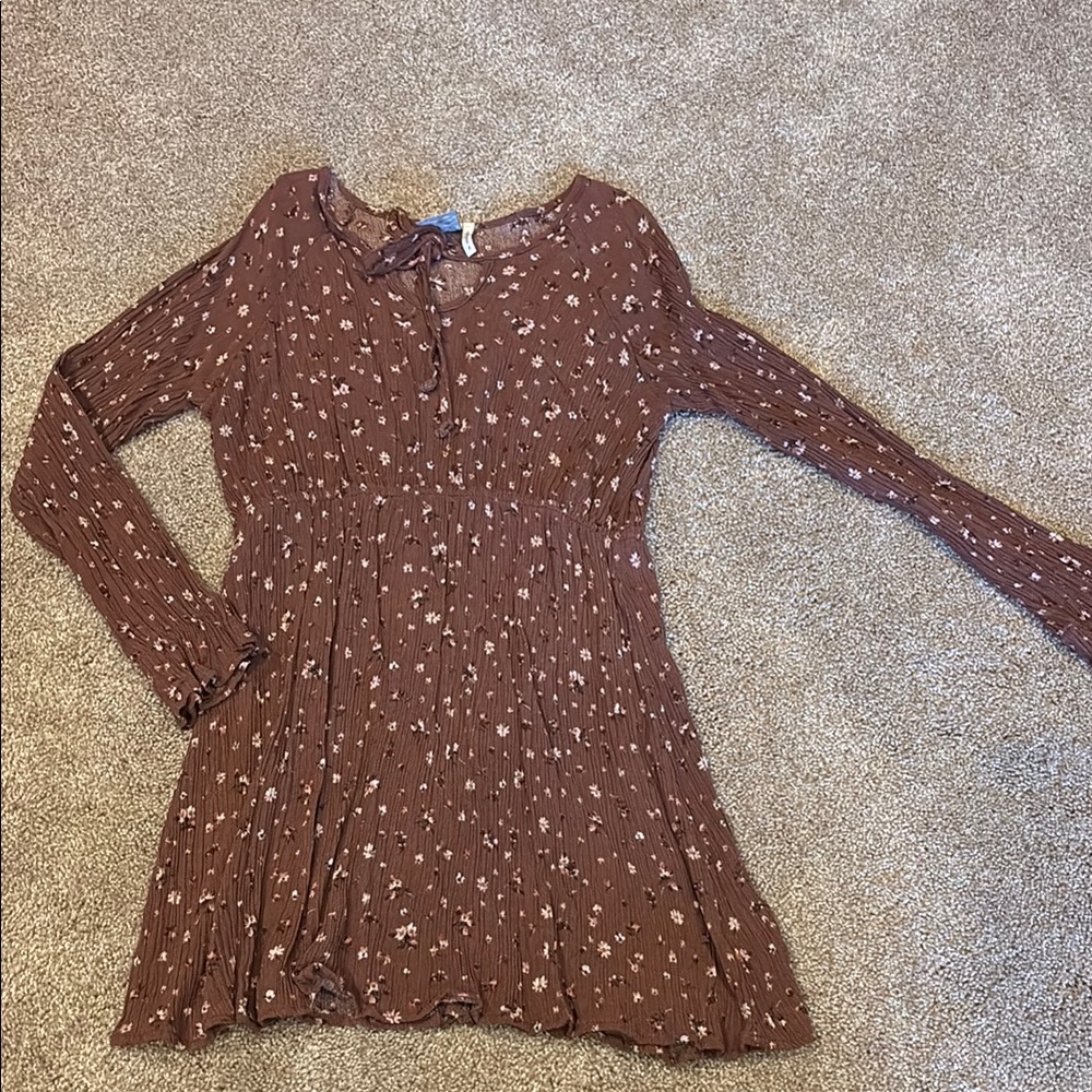 Floral Long Sleeve Dress